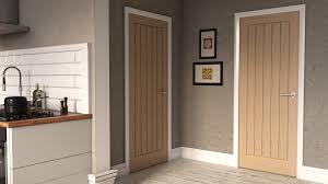 Oak wood solid interior doors supplier